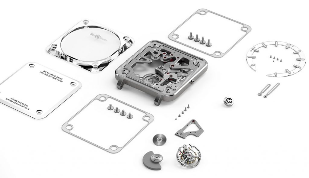 The limited replica watch is designed for men.