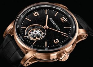 Black Leather Strap Replica Audemars Piguet