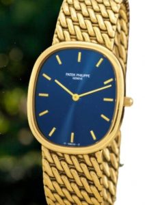 Blue Dial Fake Patek Philippe