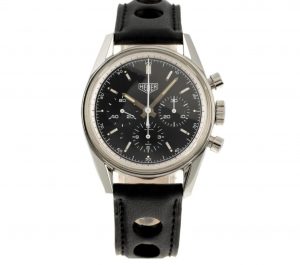 Black Dial Fake TAG Heuer Carrera 1964 Watch