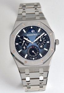 Luxury Replica Audemars Piguet Royal Oak QP Ultra-Thin Watches With Smoky Blue Dial