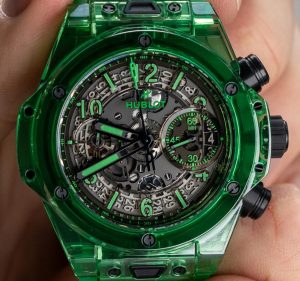 Top 2024 Fake Hublot Big Bang Unico SAXEM Green Watches UK