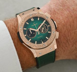New 2024 Best Hublot Classic Fusion Chronograph Arturo Fuente King Gold Fake Watches